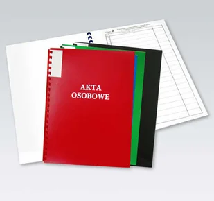 Warta Teczki do akt osobowych S.I A4 czarny 339-109) - Teczki i skoroszyty - miniaturka - grafika 1