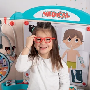 Smoby Lumarko Lekarz Gabinet Lekarski 340206 Lek - Zabawy w naśladowanie dorosłych - miniaturka - grafika 12