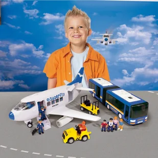Simba Superplay Lotnisko 435-7746 - Klocki - miniaturka - grafika 3