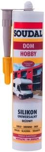 Soudal Silikon uniwersalny 280 ml beżowy - Silikony - miniaturka - grafika 1