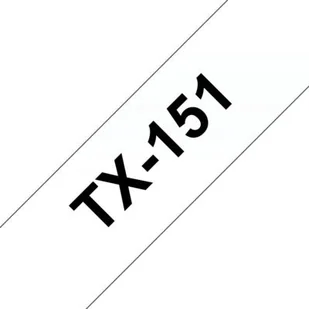 Brother TX151 do PT7000/8000 fol lam przezr /Bk 24 - Papier do drukarek - miniaturka - grafika 1