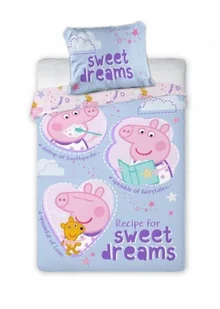 Faro Pościel 100x135 Peppa i Suzy George NO 027 - Pościel dla dzieci - miniaturka - grafika 1