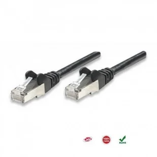 Intellinet Patch Cord 100% miedź Cat.6 Utp, 5m, cz - Patchcordy - miniaturka - grafika 3