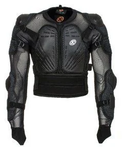 X-FACTOR Zbroja buzer basic ii czarny ZBROJA BASIC M - Sporty zimowe - akcesoria - miniaturka - grafika 1
