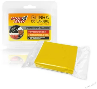 Moje Auto Glinka do lakieru średnia 160g 19-613 19-613 - Kosmetyki samochodowe - miniaturka - grafika 1