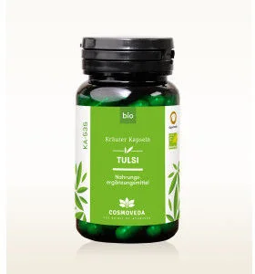 Cosmoveda BIO Tulsi 80 kapsułek Cosmoveda - Zioła - miniaturka - grafika 1