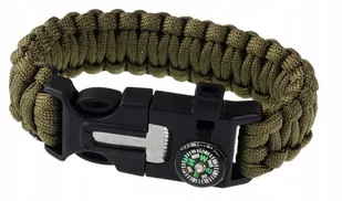 Paracord Bransoleta Opaska Survival 5W1 Krzesiwo - Survival - akcesoria - miniaturka - grafika 1