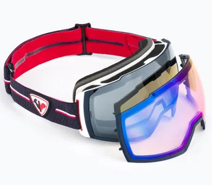 Rossignol Gogle MAGNE'LENS granatowe RKKG207 - Gogle narciarskie - miniaturka - grafika 1