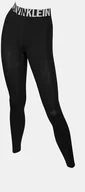 Legginsy - Calvin Klein Damskie legginsy Calvin Klein Lissy czarne - miniaturka - grafika 1
