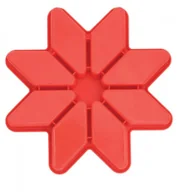 Formy do ciast - Pavoni Forma do pieczenia Star, 26x26x3,5 cm - miniaturka - grafika 1