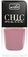 Lakiery do paznokci - WIBO Chic Matte matowy lakier do paznokci 6 8.5ml - miniaturka - grafika 1