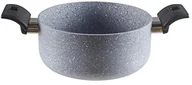 Patelnie - BEPER Beper PE. 140 rondel z aluminium czarna 24 cm PE.140 - miniaturka - grafika 1