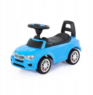 Samochód Jeździk Super Car Niebieski Polesie - Jeździki dla dzieci - miniaturka - grafika 7
