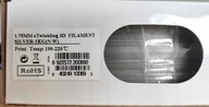 Filamenty i akcesoria do drukarek 3D - eSun eTwinkling Filament Srebrny 1.75mm - miniaturka - grafika 1