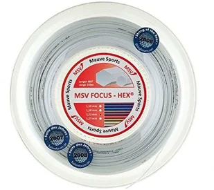 MSV Focus-HEX naciąg tenisowy, biały 5155-1,27 mm - Tenis ziemny - miniaturka - grafika 1
