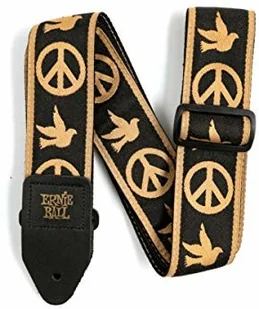 Ernie Ball Peace Love Dove żakardowy pasek P04613 - Paski do gitary - miniaturka - grafika 1