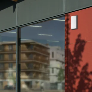 LCD Kinkiet zewnętrzny 039 stal szlachetna, grafit - Lampy ogrodowe - miniaturka - grafika 2