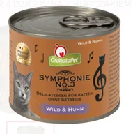 Mokra karma dla kotów - GranataPet Symphonie Nr. 3 Dziczyzna z kurczakiem 200g - miniaturka - grafika 1