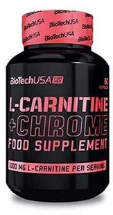 BioTech USA USA L Carnitine Chrome 60 - Odżywki białkowe - miniaturka - grafika 1