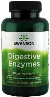 SWANSON Digestive Enzymes 180 tabl. - Układ pokarmowy - miniaturka - grafika 1