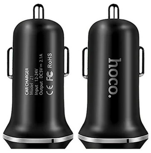 Hoco Z1 Ładowarka Samochodowa 2x Wejscie Usb 2.1A - Ładowarki samochodowe - miniaturka - grafika 5