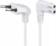 Kable komputerowe i do monitorów - Kabel Zasilający Do Drukarki Radia Euro Kątowy C7 - miniaturka - grafika 1
