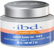 Żele do paznokci - IBD LED/UV Builder żel - Pink II, Żel budujący różowy 56 g - miniaturka - grafika 1