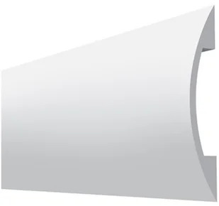 VIDELLA Listwa naścienna ST1 biała 1 mb - Sztukateria - miniaturka - grafika 1