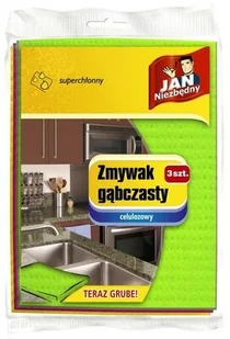 Sarantis Jan Niezbędny Zmywak gąbczasty 3szt 8571011992 - Pozostałe akcesoria kuchenne - miniaturka - grafika 1
