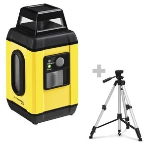 TROTEC Laser obrotowy BD7A + Uniwersalny statyw trójnóg - Poziomice laserowe - miniaturka - grafika 1