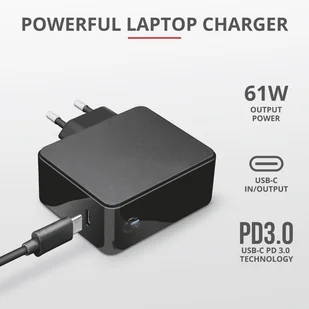 Trust MAXO 61W USB-C Ladowark a MacBook - Ładowarki do telefonów - miniaturka - grafika 3