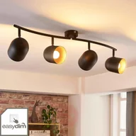 Lampy sufitowe - 4-punktowy reflektor sufitowy LED Morik - miniaturka - grafika 1