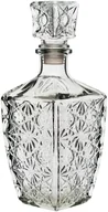 Pozostałe akcesoria do uprawy roślin - Biowin Karafka szklana zdobiona Gwiazdki 700 ml - miniaturka - grafika 1