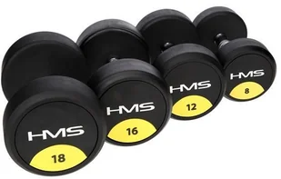 HMS HG PRO 35 KG HANTLE GUMOWANE HMS - Hantle i ciężarki - miniaturka - grafika 3