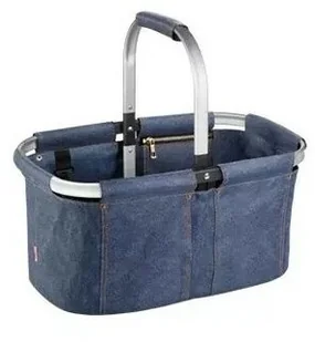 Tescoma Koszyk na zakupy składany SHOP!, denim style - Torby i wózki na zakupy - miniaturka - grafika 1