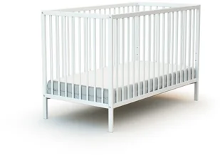 AT4 łóżeczko dziecięce Webaby 60x120 cm biały - Łóżeczka i kojce - miniaturka - grafika 1