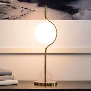 Faro BARCELONA LED-Tischleuchte Le Vita mit Opalglas - Lampy stojące - miniaturka - grafika 1