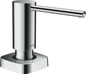 Hansgrohe 40468000 Dozownik chrom - Mydelniczki i dozowniki mydła - miniaturka - grafika 1
