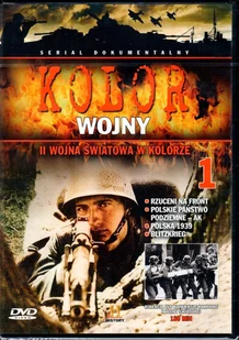 Amercom Kolor Wojny. II Wojna Światowa w kolorze 01, DVD - Filmy historyczne DVD - miniaturka - grafika 1