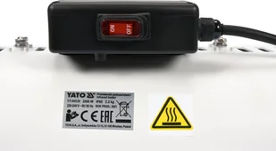 Yato PROMIENNIK PODCZERWIENI 1500W LOW GLARE YT-99536 - Ogrzewanie przenośne - miniaturka - grafika 4