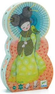 Djeco Puzzle tekturowe Kokeishi 36el. - Puzzle - miniaturka - grafika 1