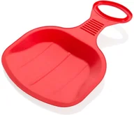 Sanki i ślizgacze - Plastkon Bingo łopata do zjeżdżania czerwona - miniaturka - grafika 1
