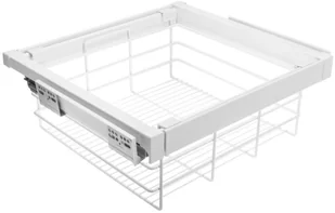 GTV Szuflada z koszem drucianym 90 cm biała Elite - Meble modułowe i akcesoria - miniaturka - grafika 1