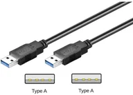 Kable USB - Pro Pro USB 3.0 A/A - Black - 1.8m 4040849939280 - miniaturka - grafika 1