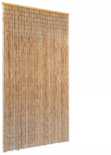 vidaXL Zasłona na drzwi, bambusowa, 100 x 220 cm vidaXL - Akcesoria do okien - miniaturka - grafika 2