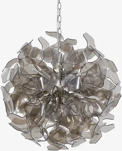 Lindby Moscalina lampa wisząca, szary dym - Lampy sufitowe - miniaturka - grafika 4
