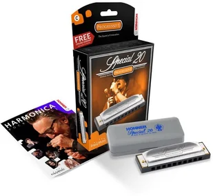 Hohner Harmonijka ustna Special 20 - tonacja G - Instrumenty dęte - miniaturka - grafika 1