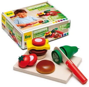 Erzi CHEESBURGER zestaw do zabawy 28203 - Zabawki AGD - miniaturka - grafika 1