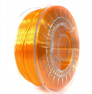 Devil Design Pla Silk 1.75mm B.Orange pomarańczowy - Filamenty i akcesoria do drukarek 3D - miniaturka - grafika 1