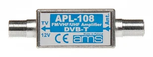 AMS WZMACNIACZ ANTENOWY APL-108 FM / VHF / UHF APL-108 - Wzmacniacze antenowe - miniaturka - grafika 4